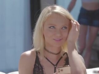 She Seduced Me&colon; My Step Sisters beau Isn't That Straight - Dakota Skye & Athena May