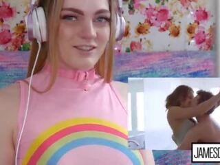 Carly ラー 夏 reacts へ ジェームズ deen 対 サラ luvv - honest セックス ビデオ reactions - hpr09