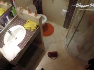 Daniella margot পিছনের ধাপে থেকে bathrooms mugurporn উৎপাদন