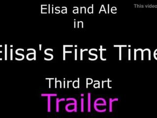 Elisa s 第一 时间 - 脚 物神 和 手 窒息